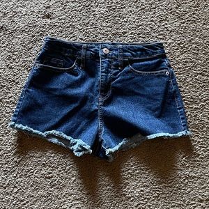 High Waist denim short